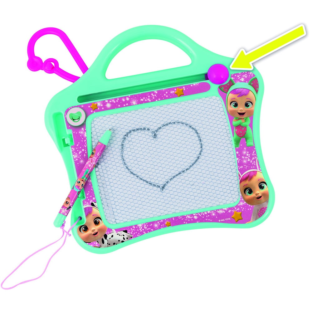 Jucarie educativa AS GAMES Tabla de scris Cry Babies Magic Scribbler 13040, 3 ani+, multicolor