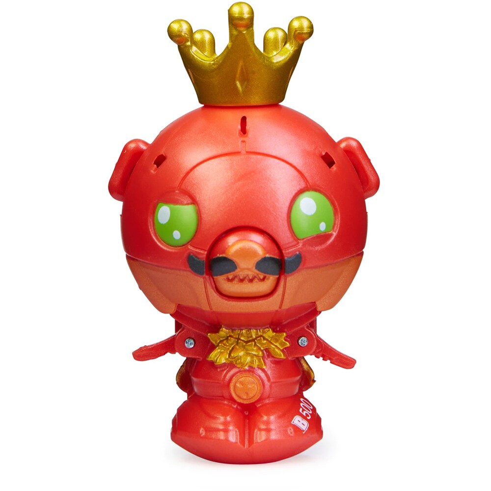 Figurina BAKUGAN Cubbo King 135558, 6 ani+, rosu-galben
