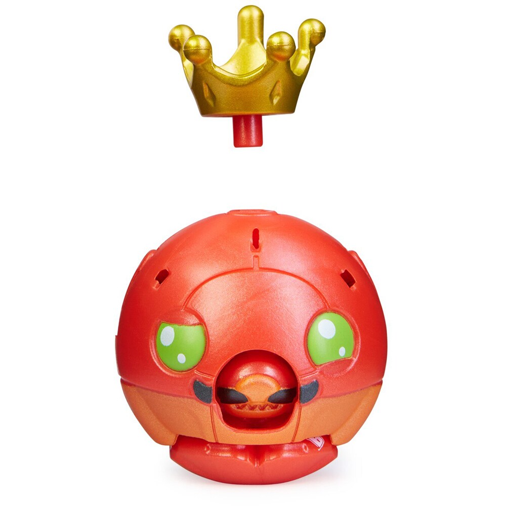 Figurina BAKUGAN Cubbo King 135558, 6 ani+, rosu-galben