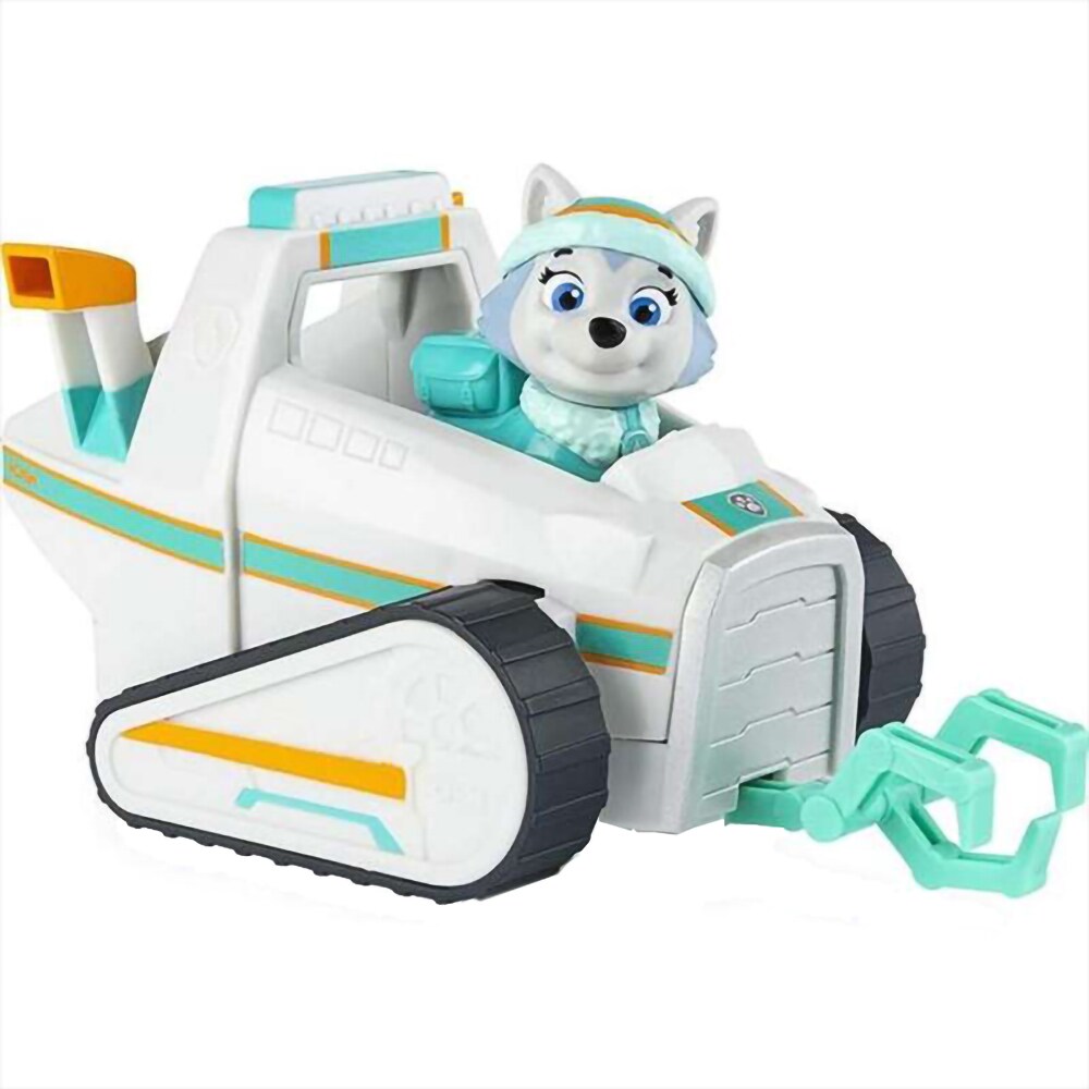 Figurina PAW PATROL Vehicul si Catelus Everest, 3 ani+, multicolor