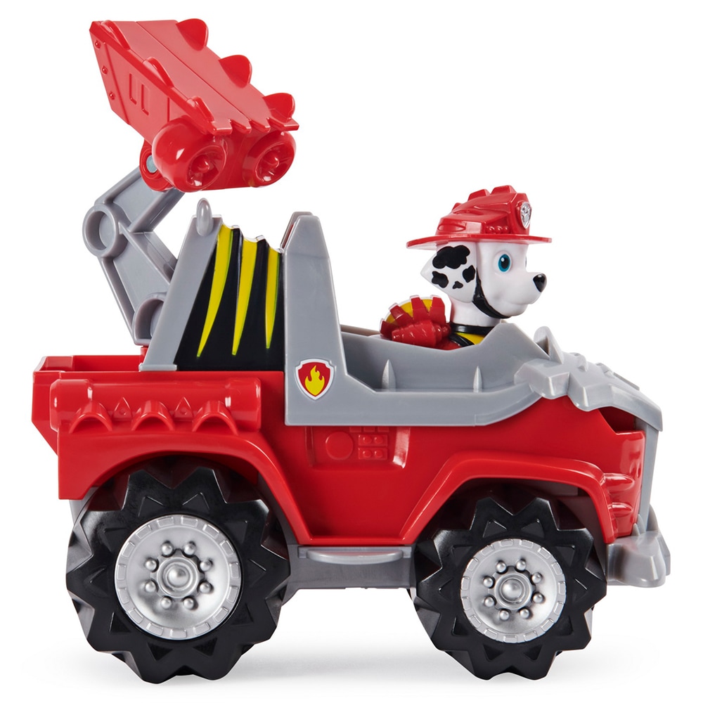Set masinuta PAW PATROL Marshall 20124741, 3 ani+, rosu-argintiu