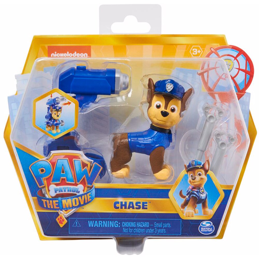Figurina PAW PATROL Chase 20130316, 3 ani+, albastru-maro