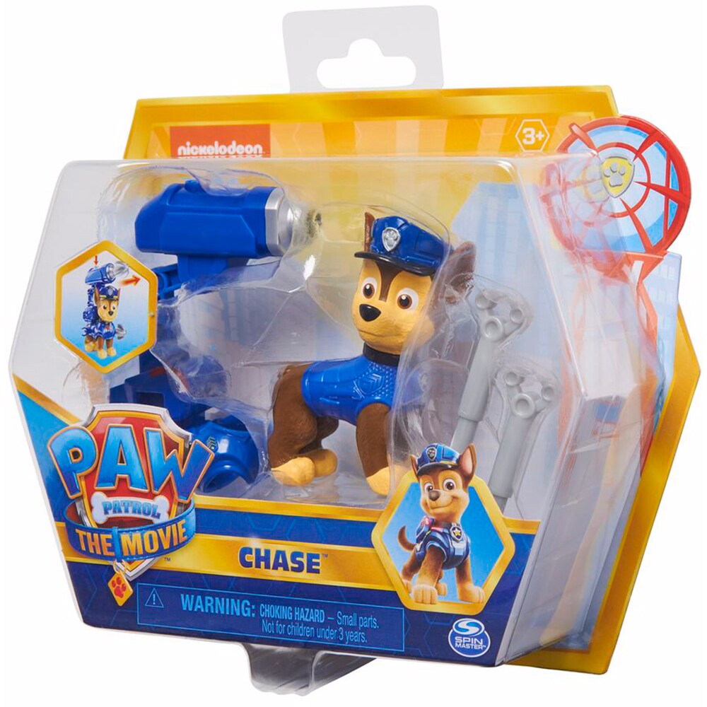 Figurina PAW PATROL Chase 20130316, 3 ani+, albastru-maro