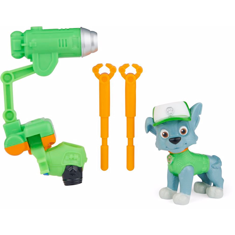 Figurina PAW PATROL Rocky 20130482, 3 ani+, multicolor