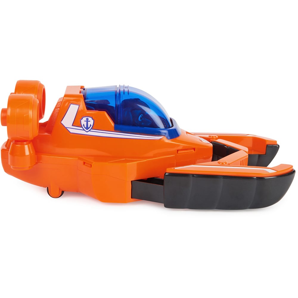 Set figurina si vehicul PAW PATROL Catelusii Acvatici Zuma si Homar, 3 ani+, multicolor