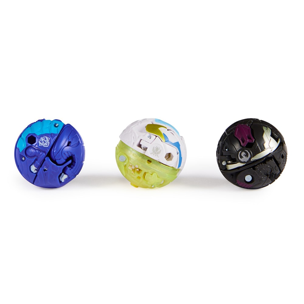 Set figurine BAKUGAN Starter Pack - Mantid Titanium Dragonoid Trox 20142086, 6 ani+, multicolor
