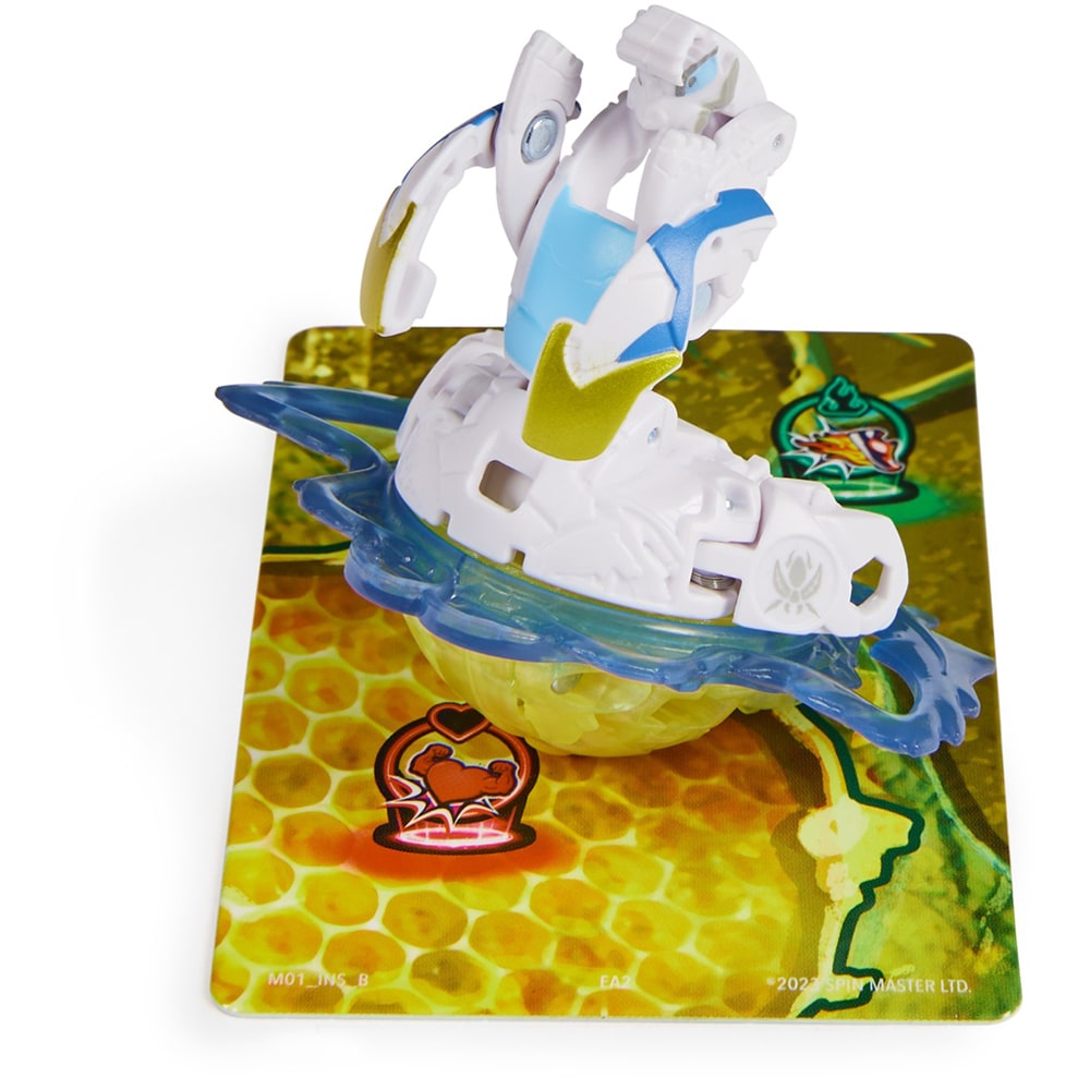 Set figurine BAKUGAN Starter Pack - Mantid Titanium Dragonoid Trox 20142086, 6 ani+, multicolor