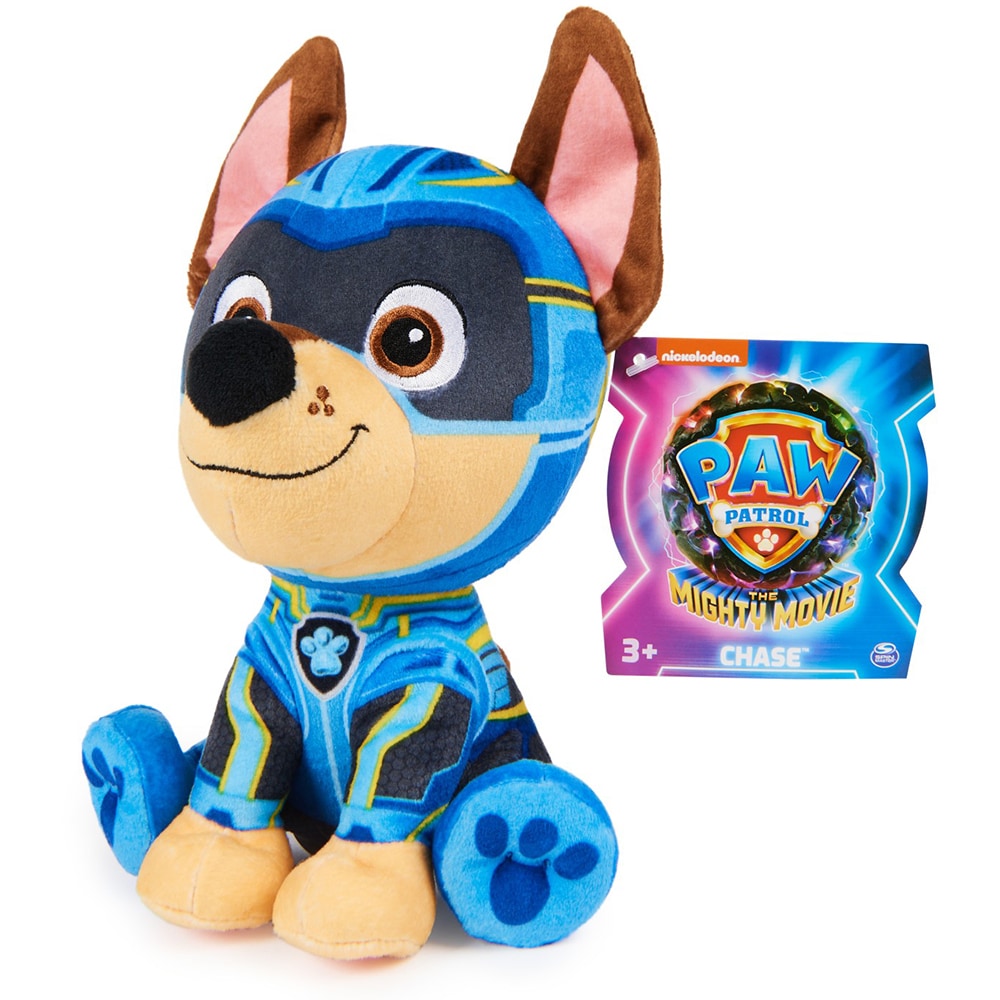 Jucarie de plus PAW PATROL The Mighty Movie - Chase 20142228, 3 ani+, albastru-maro