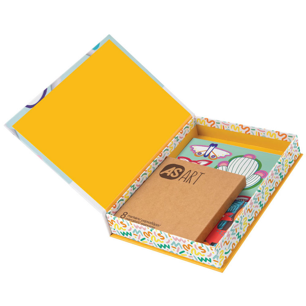  Set pentru desen AS GAMES Art - Primele mele carioci 21062, 4 ani+, multicolor