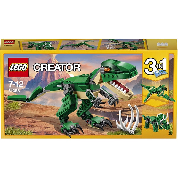 LEGO Creator: Dinozauri puternici 31058, 7-12 ani, 174 piese