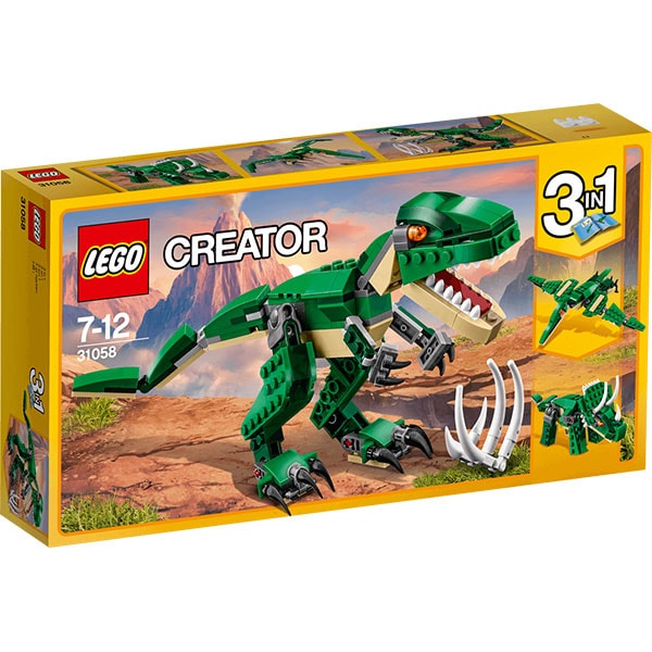 LEGO Creator: Dinozauri puternici 31058, 7-12 ani, 174 piese