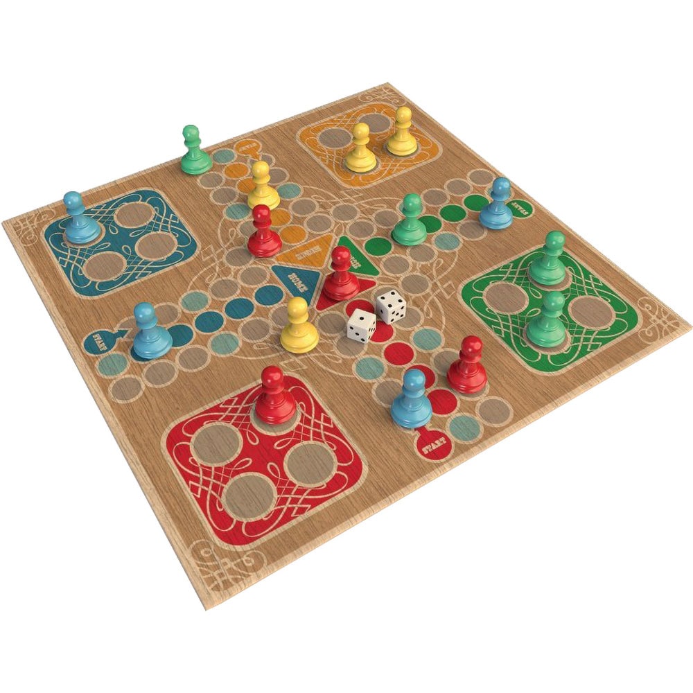 Joc de societate SPINMASTER Ludo Clasic 38084, 4 ani+, 2-4 jucatori