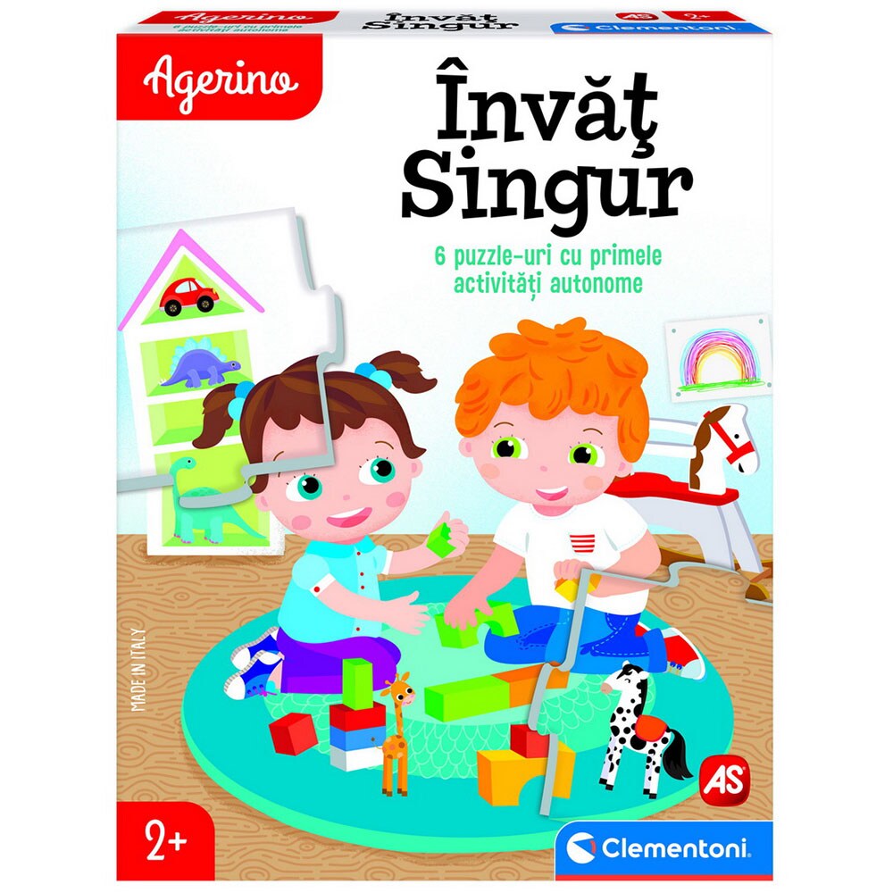 Joc educativ AS GAMES Agerino - Invat singur 0747, 3 ani+, 1 jucator