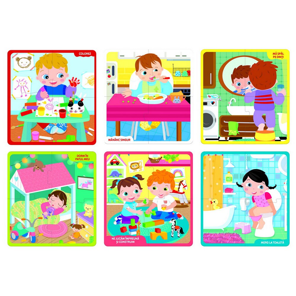 Joc educativ AS GAMES Agerino - Invat singur 0747, 3 ani+, 1 jucator