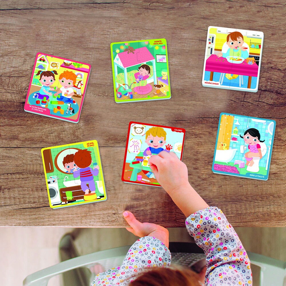 Joc educativ AS GAMES Agerino - Invat singur 0747, 3 ani+, 1 jucator