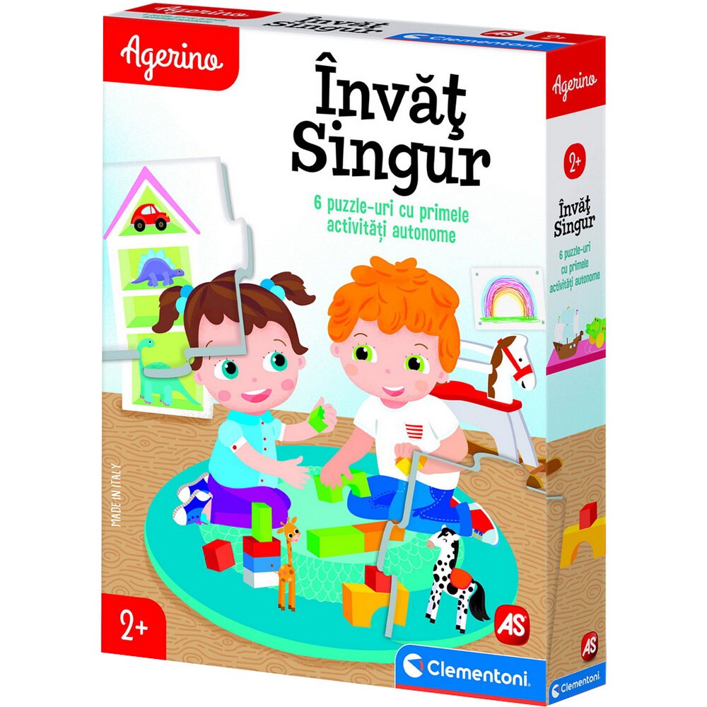 Joc educativ AS GAMES Agerino - Invat singur 0747, 3 ani+, 1 jucator