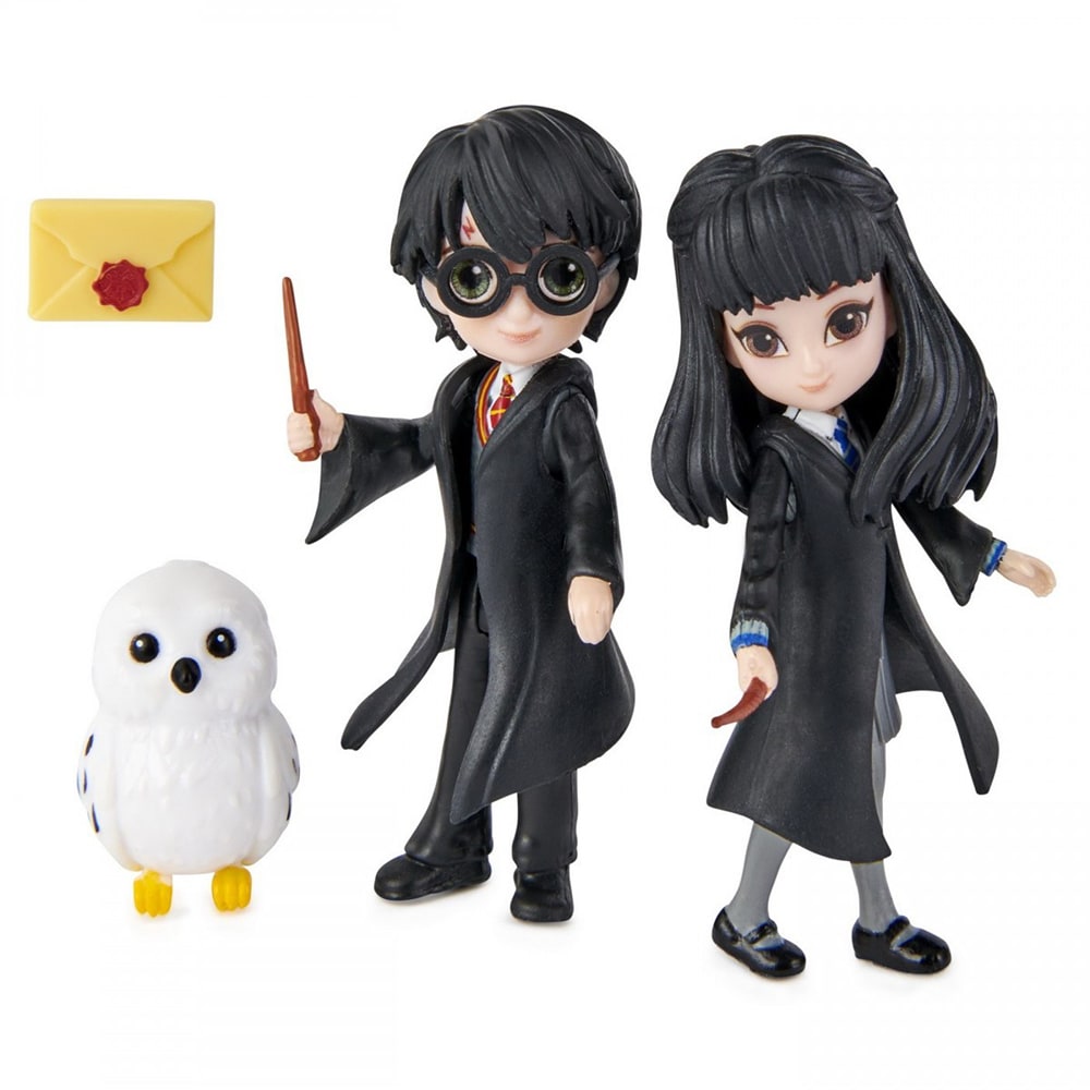 Set 2 figurine SPINMASTER Harry Potter si Cho Chang 6061832, 5 ani+, multicolor