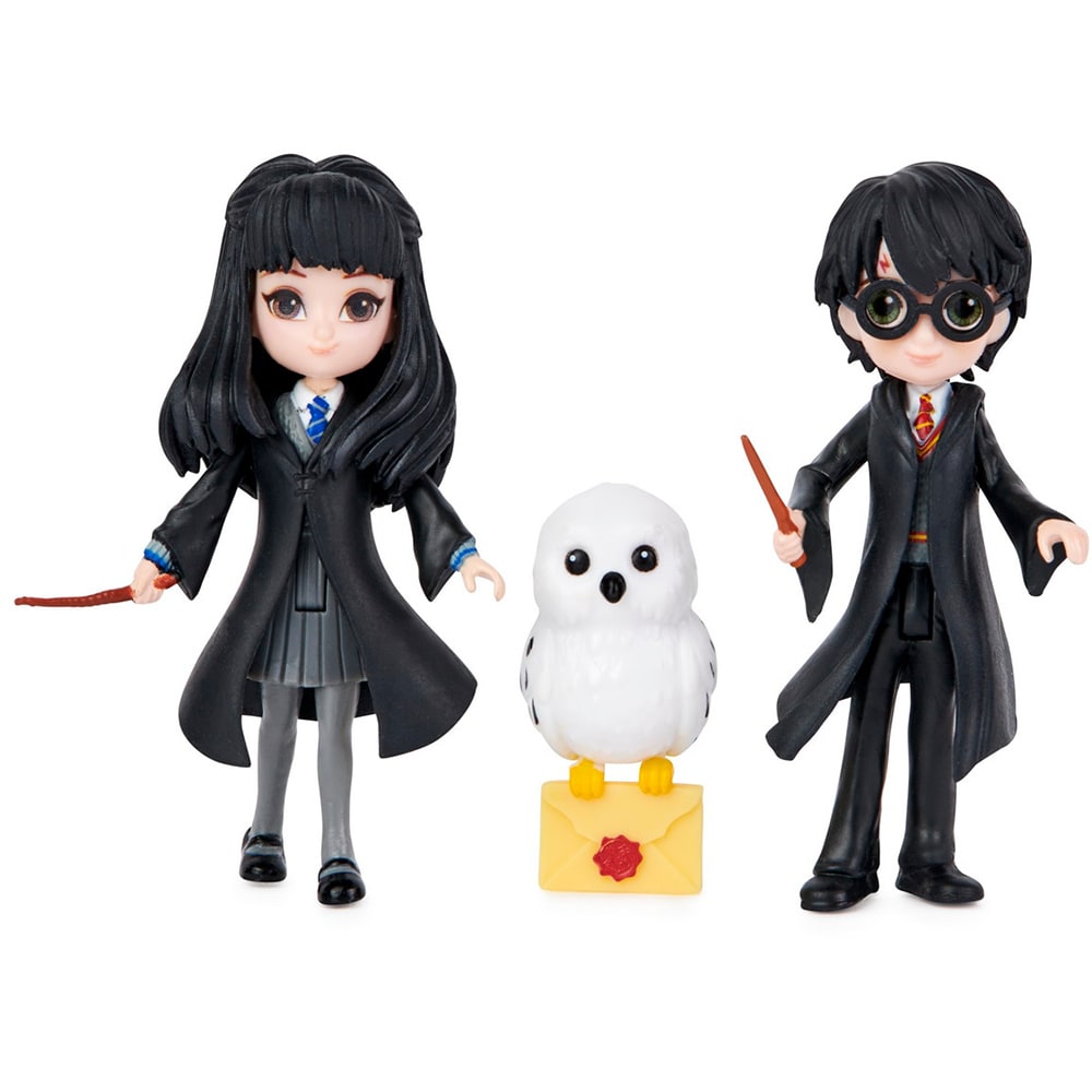 Set 2 figurine SPINMASTER Harry Potter si Cho Chang 6061832, 5 ani+, multicolor
