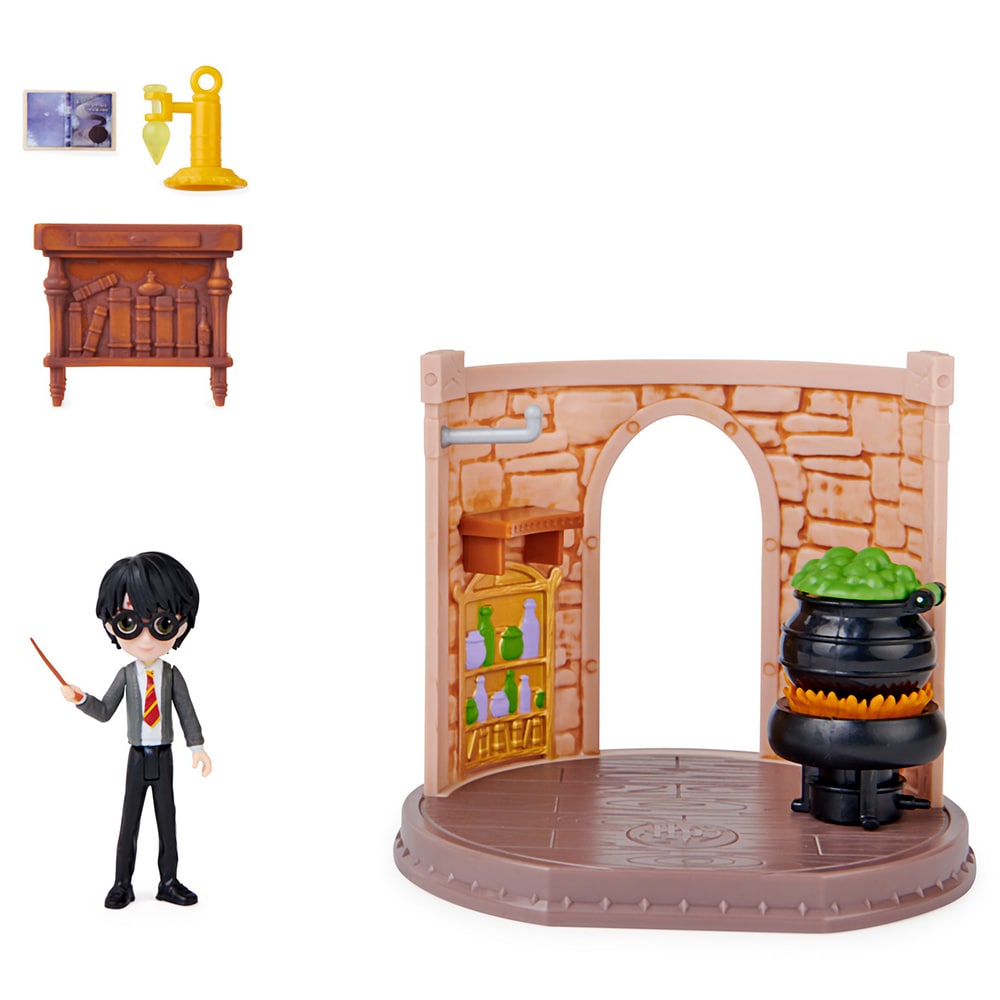 Set figurina SPINMASTER Harry Potter - Magical Minis Ora de potiuni 6061847, 5 ani+, multicolor