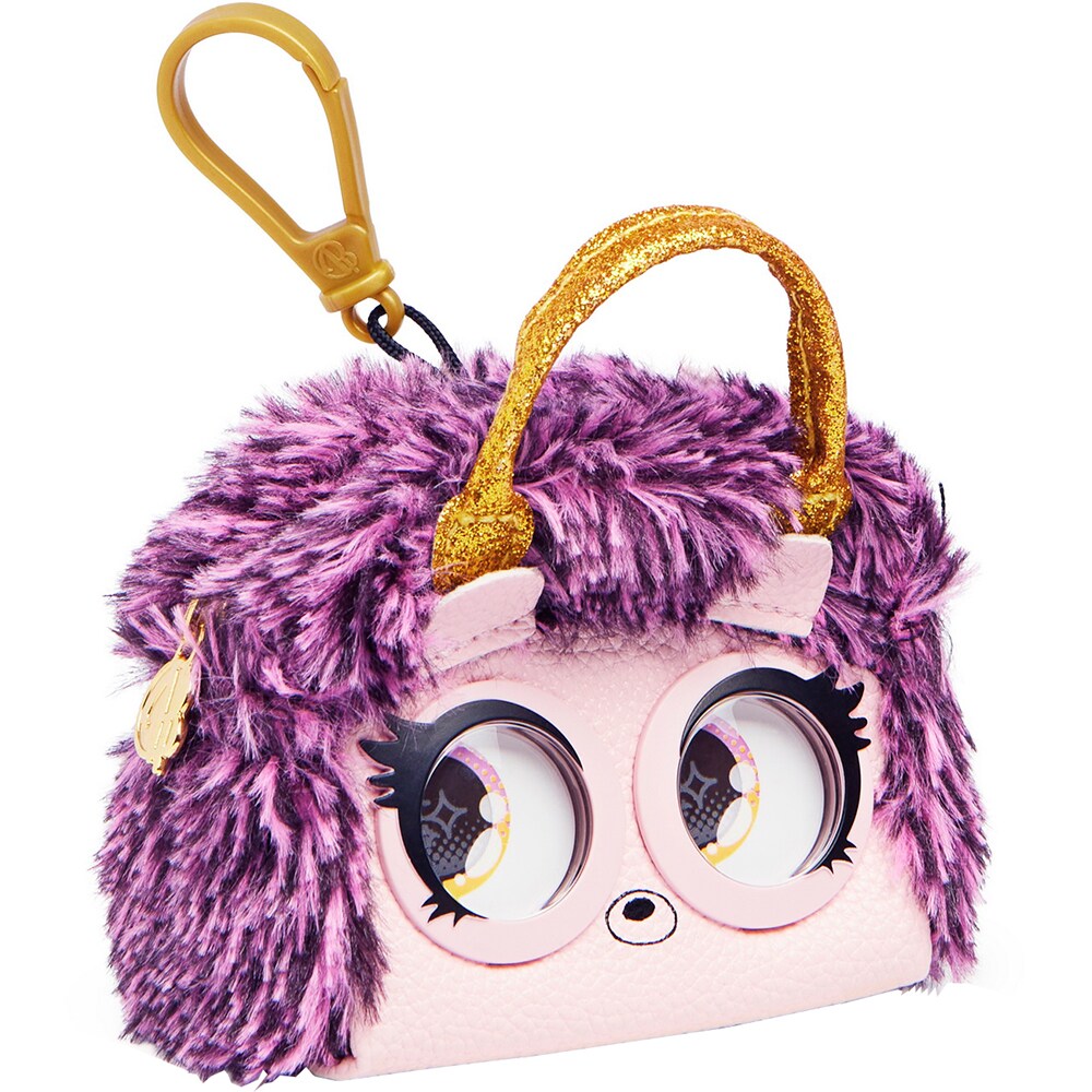 Set 2 gentute SPINMASTER Purse Pets - Micro Edgy Hedgy si Narwow 6064161, 5 ani+, multicolor
