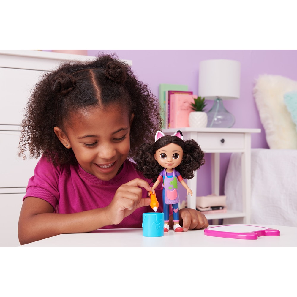 Papusa GABBY'S DOLLHOUSE Delux 6064228, 3 ani+, multicolor