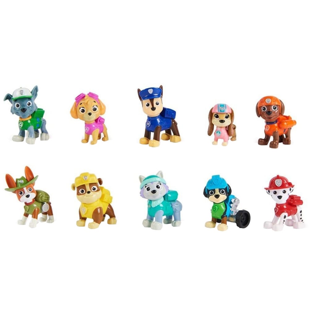 Set figurine PAW PATROL Pachet aniversar, 3 ani+, multicolor