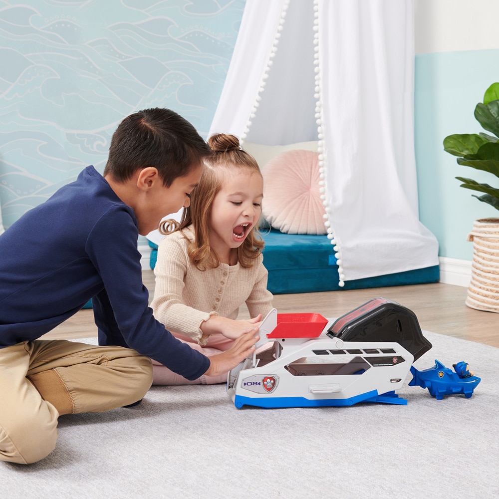Figurina PAW PATROL Vehicul Whale Patroller, 3 ani+, multicolor