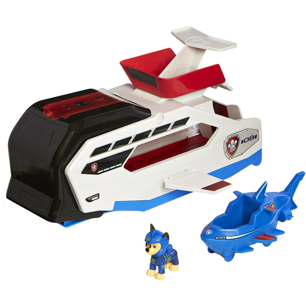 Figurina PAW PATROL Vehicul Whale Patroller, 3 ani+, multicolor