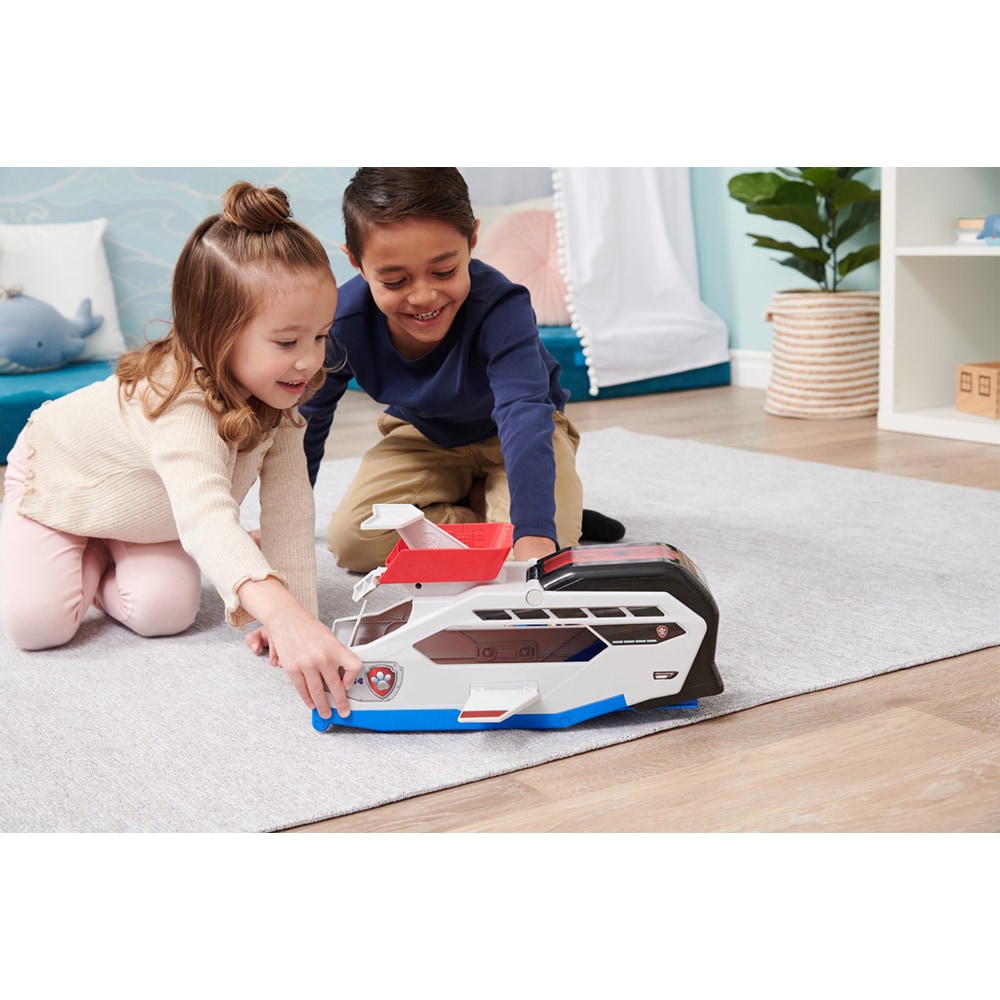 Figurina PAW PATROL Vehicul Whale Patroller, 3 ani+, multicolor