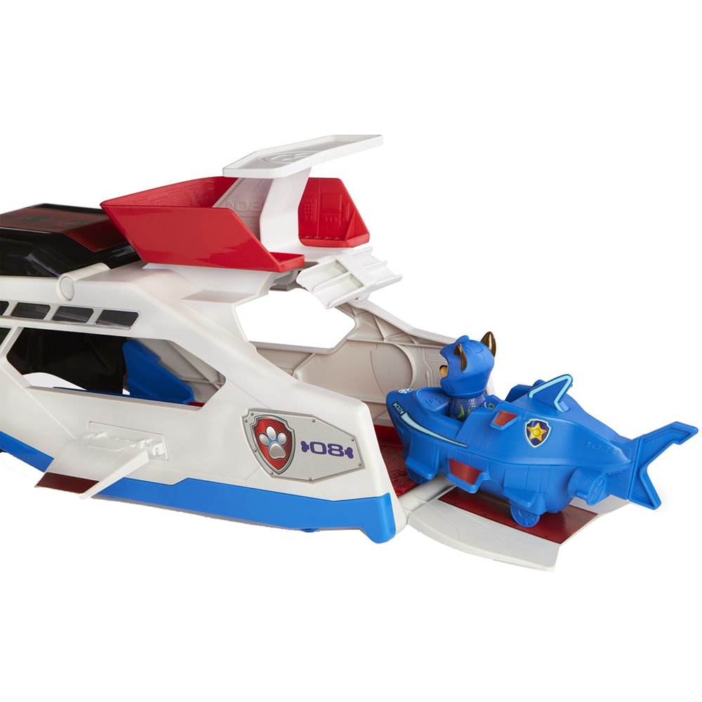 Figurina PAW PATROL Vehicul Whale Patroller, 3 ani+, multicolor
