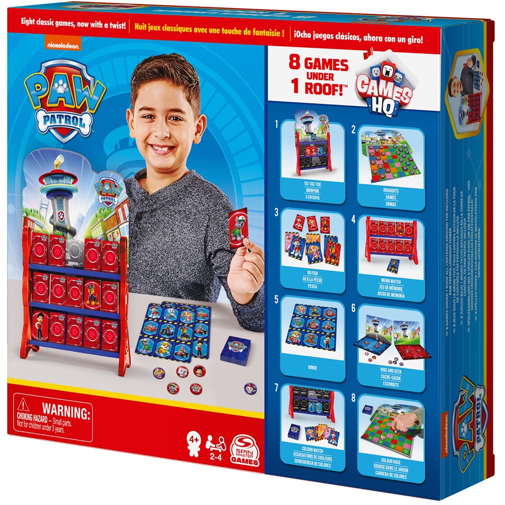 Joc memorie PAW PATROL Turnul de Control 6065470, 4 ani+, 2-4 jucatori