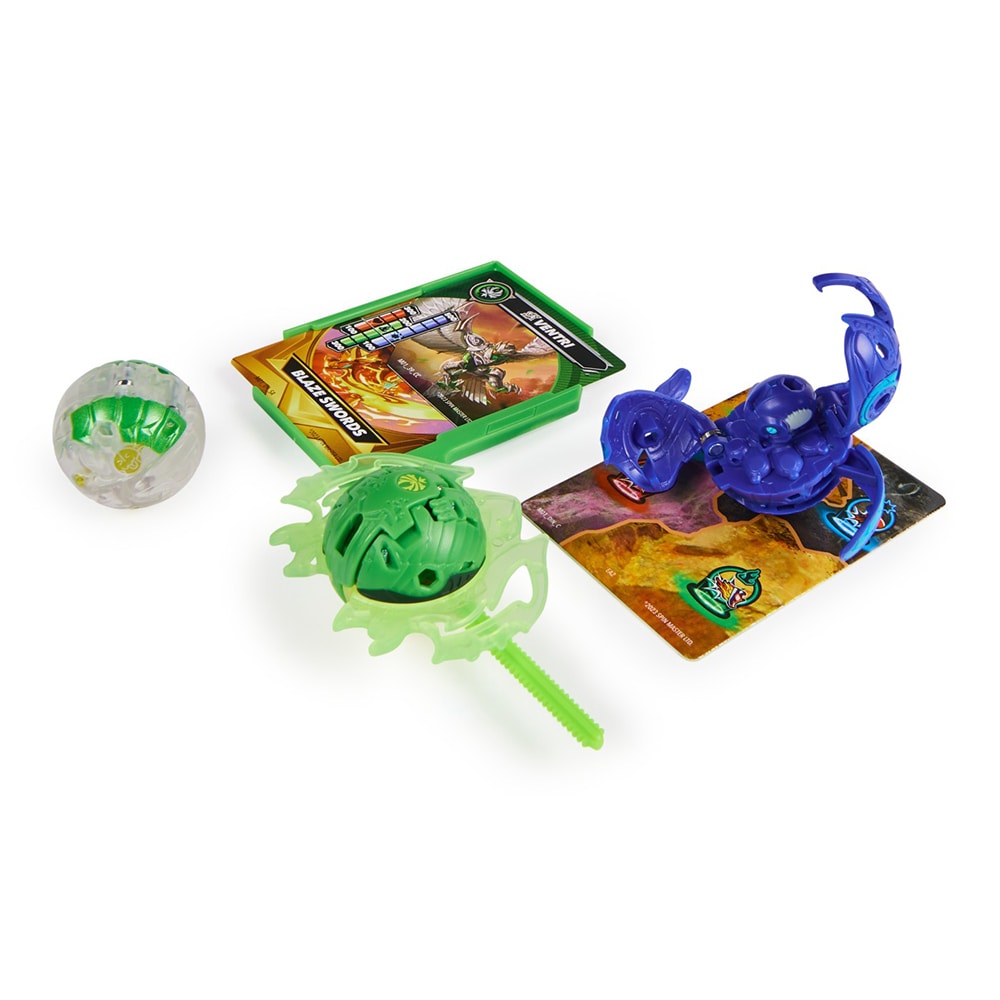 Set figurine BAKUGAN Starter Pack - Ventri Octogan si Trox 606698920, 6 ani+, multicolor
