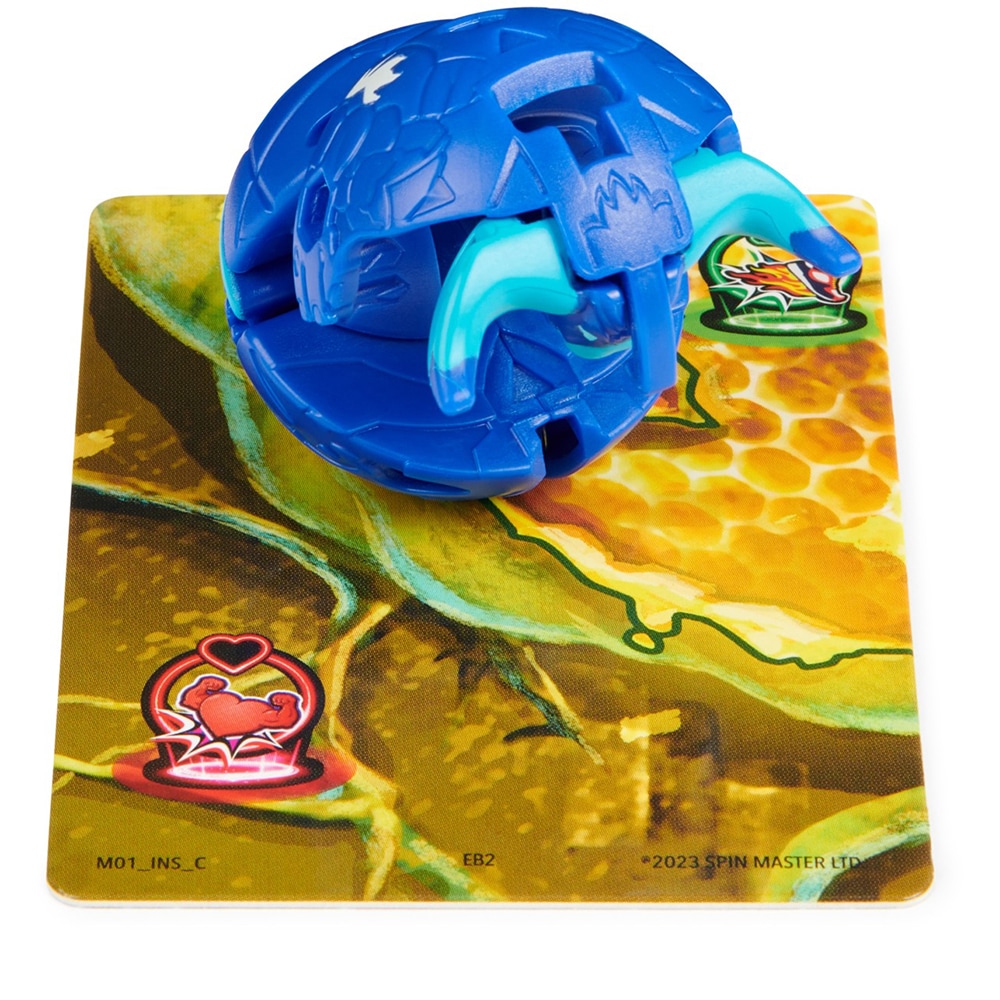 Set figurine BAKUGAN Set de lupta - Nillious Mantid Bruiser Octogan Trox 6066989 6 ani+, multicolor