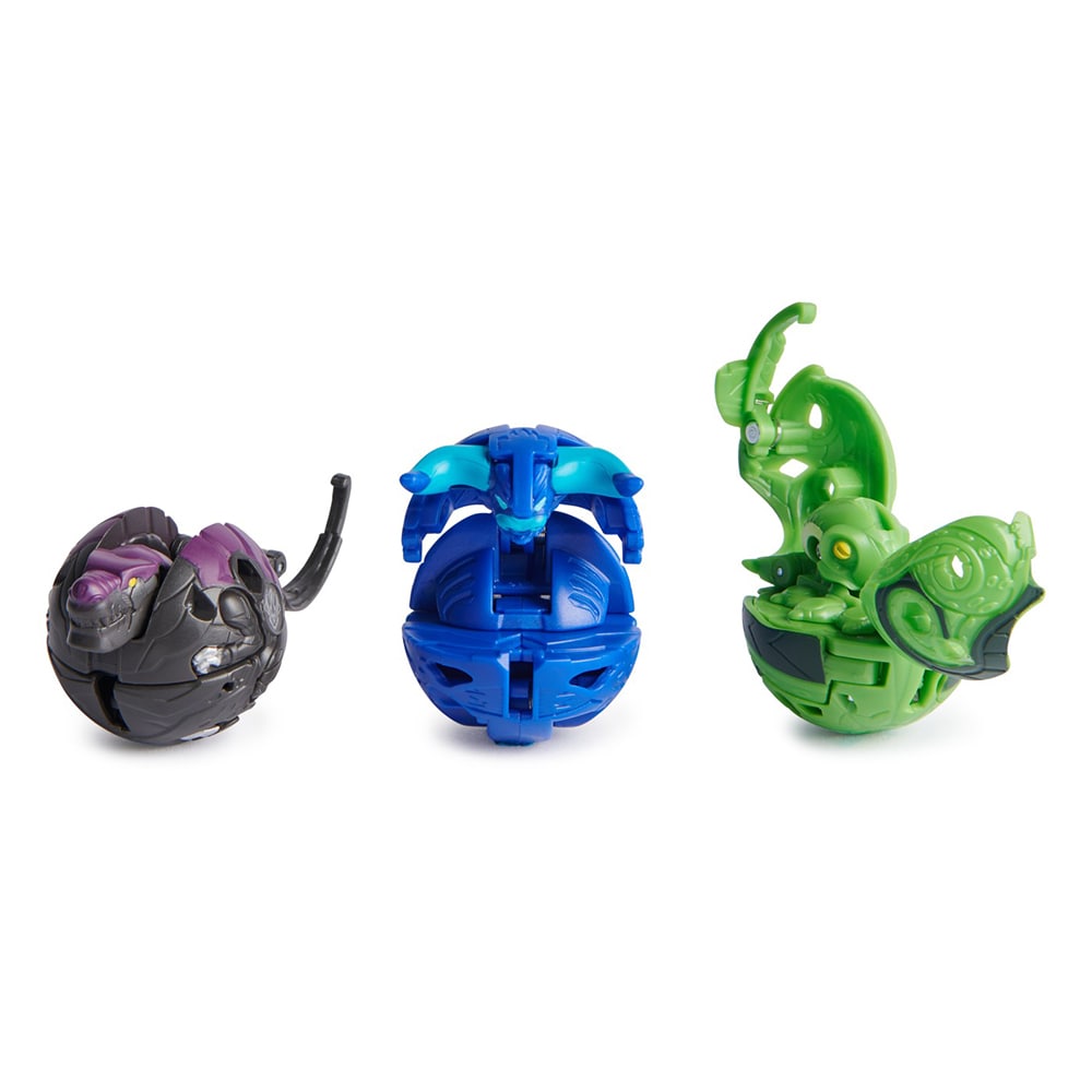 Set figurine BAKUGAN Set de lupta - Nillious Mantid Bruiser Octogan Trox 6066989 6 ani+, multicolor