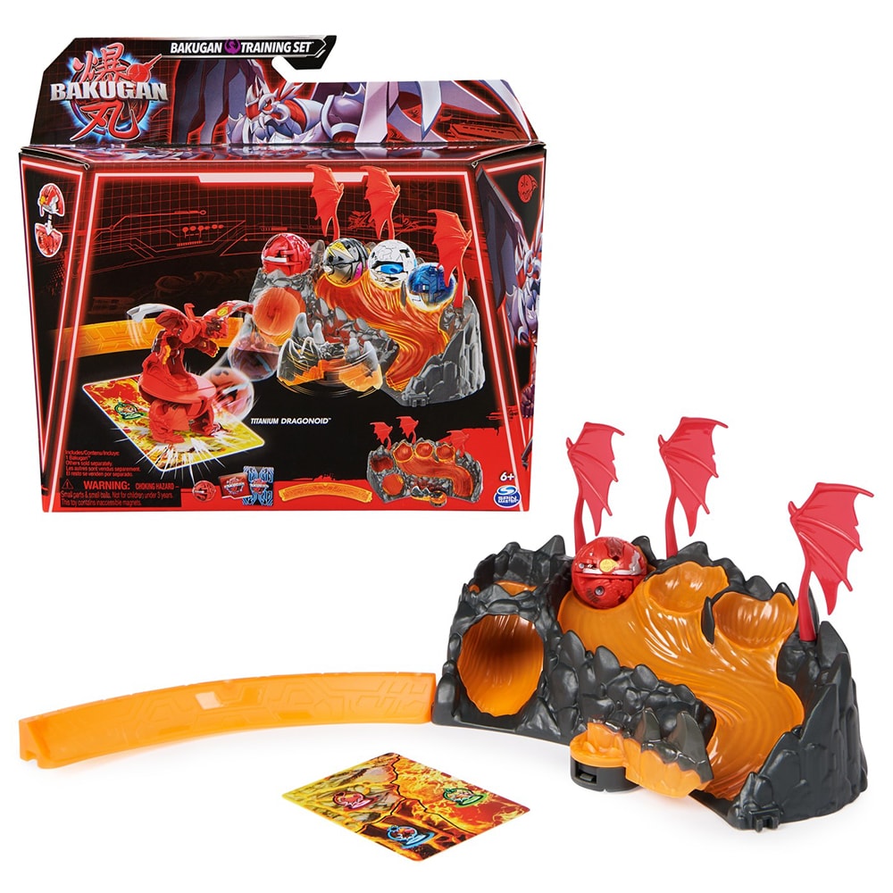 Set figurina BAKUGAN Titanium Dragonoid 606699320, 6 ani+, multicolor