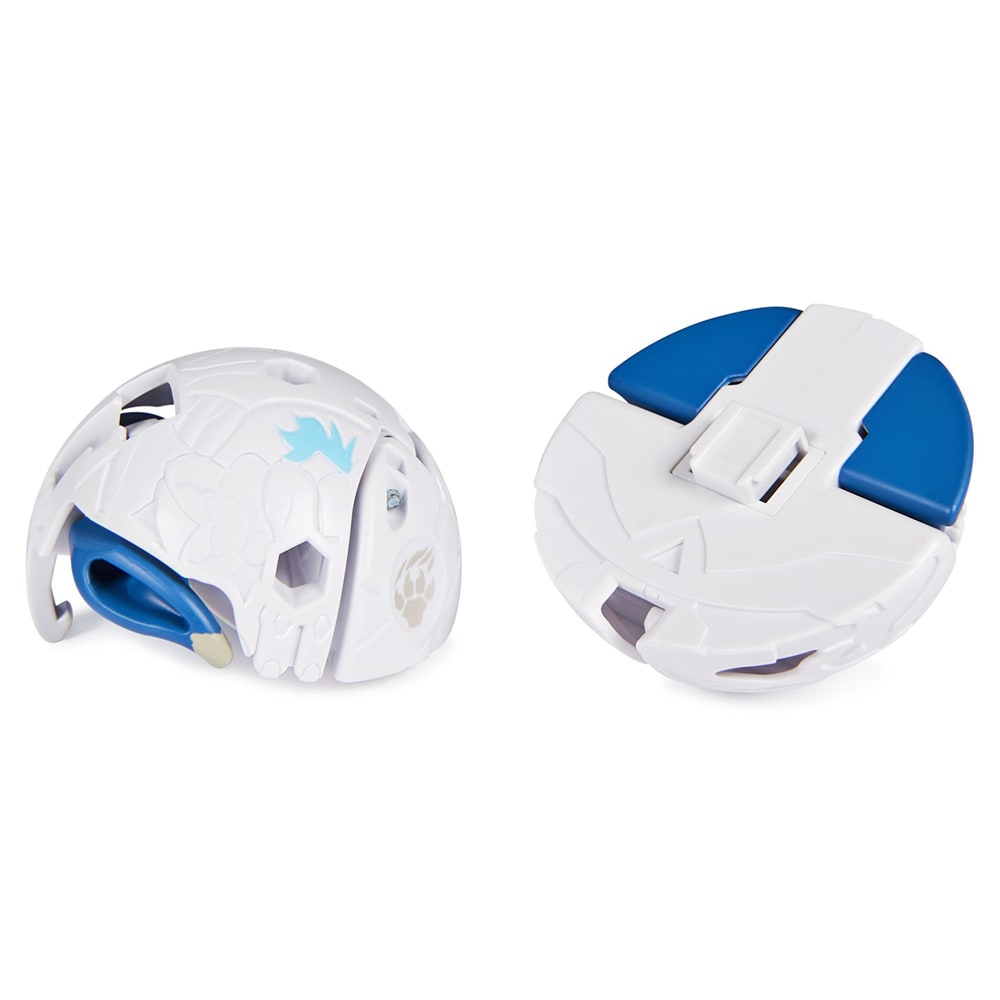 Figurina BAKUGAN Deka - Bruiser 606704720, 6 ani+, alb-albastru