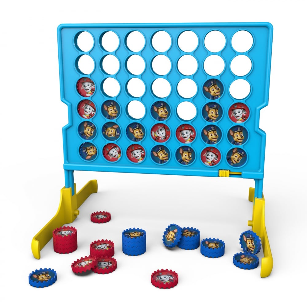 Joc educativ PAW PATROL Patru la rand 6067830, 4 ani+, 2 jucatori