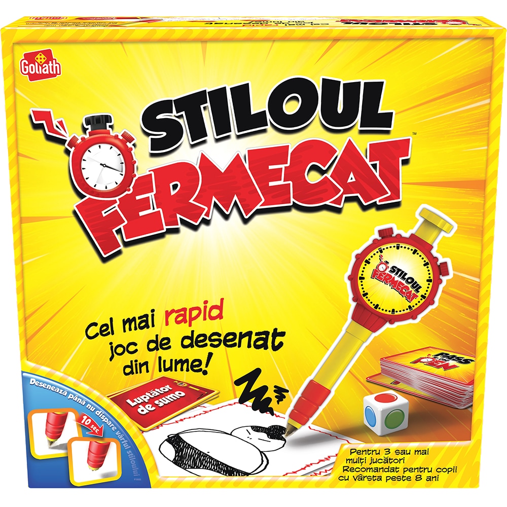 Joc de societate ASMODEE Stiloul fermecat 930802, 8 ani+, 3-6 jucatori