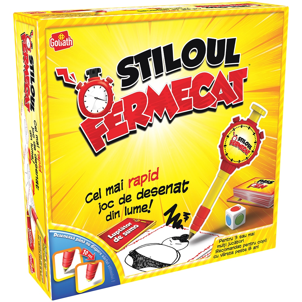 Joc de societate ASMODEE Stiloul fermecat 930802, 8 ani+, 3-6 jucatori