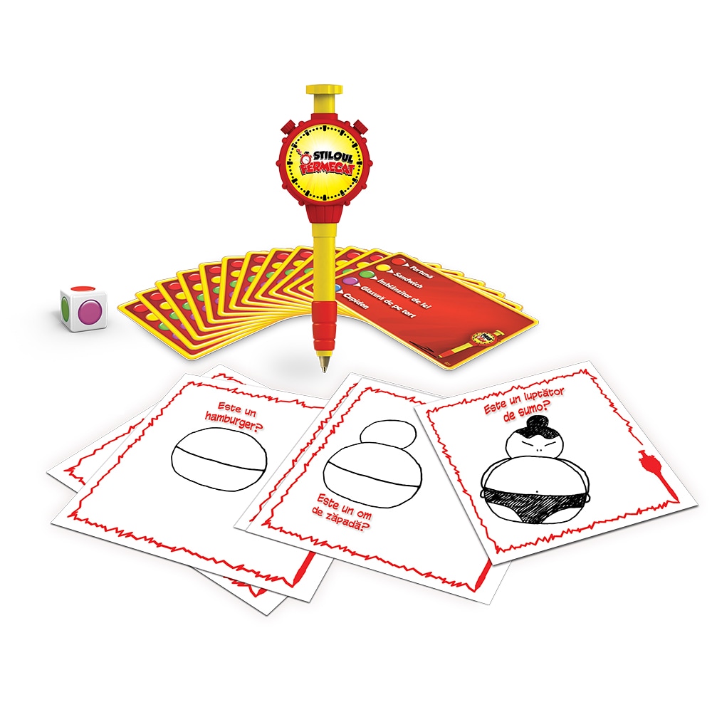 Joc de societate ASMODEE Stiloul fermecat 930802, 8 ani+, 3-6 jucatori