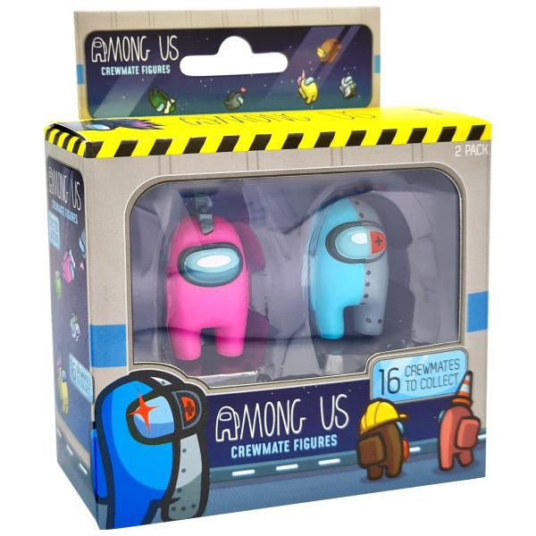 Set 2 figurine AMONG US Crewmate AU2315, 3 ani+, multicolor