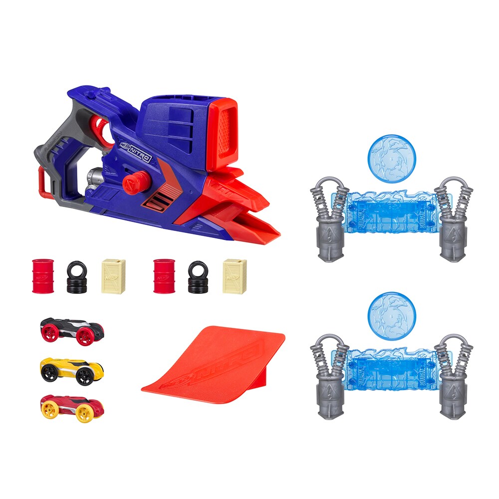 Blaster NERF Nitro Rapid Flashfury C0788, 5 ani+, multicolor