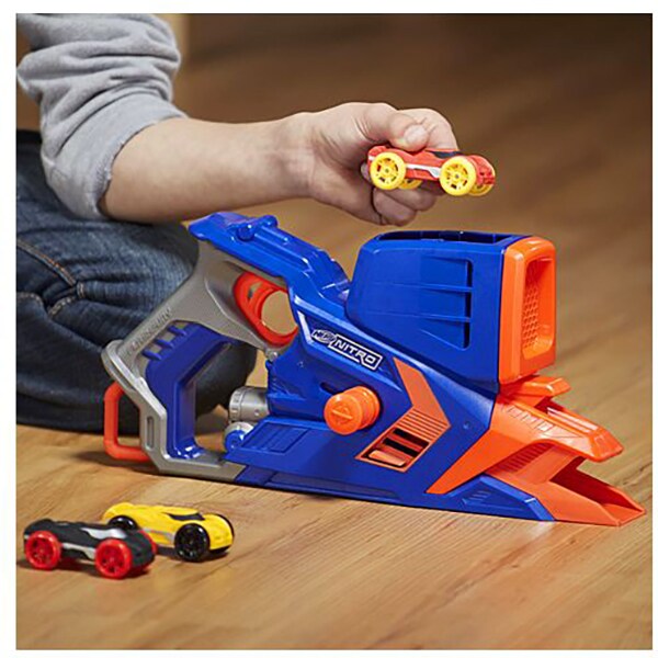 Blaster NERF Nitro Rapid Flashfury C0788, 5 ani+, multicolor