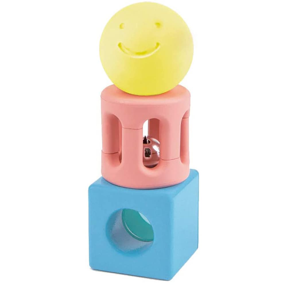 Jucarie zornaitoare HAPE Forme geometrice E0454, 0 luni+, multicolor