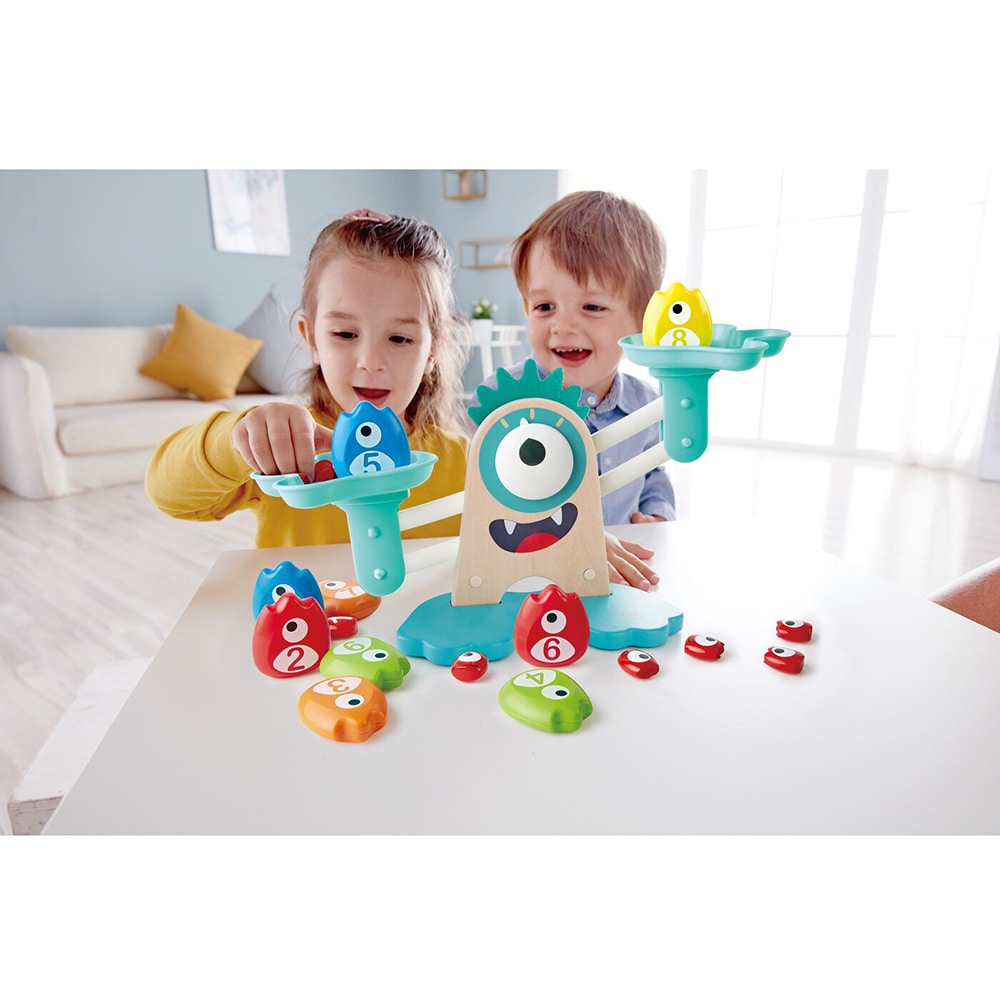 Jucarie educativa HAPE Cantar monstru E0511, 3 ani+, multicolor