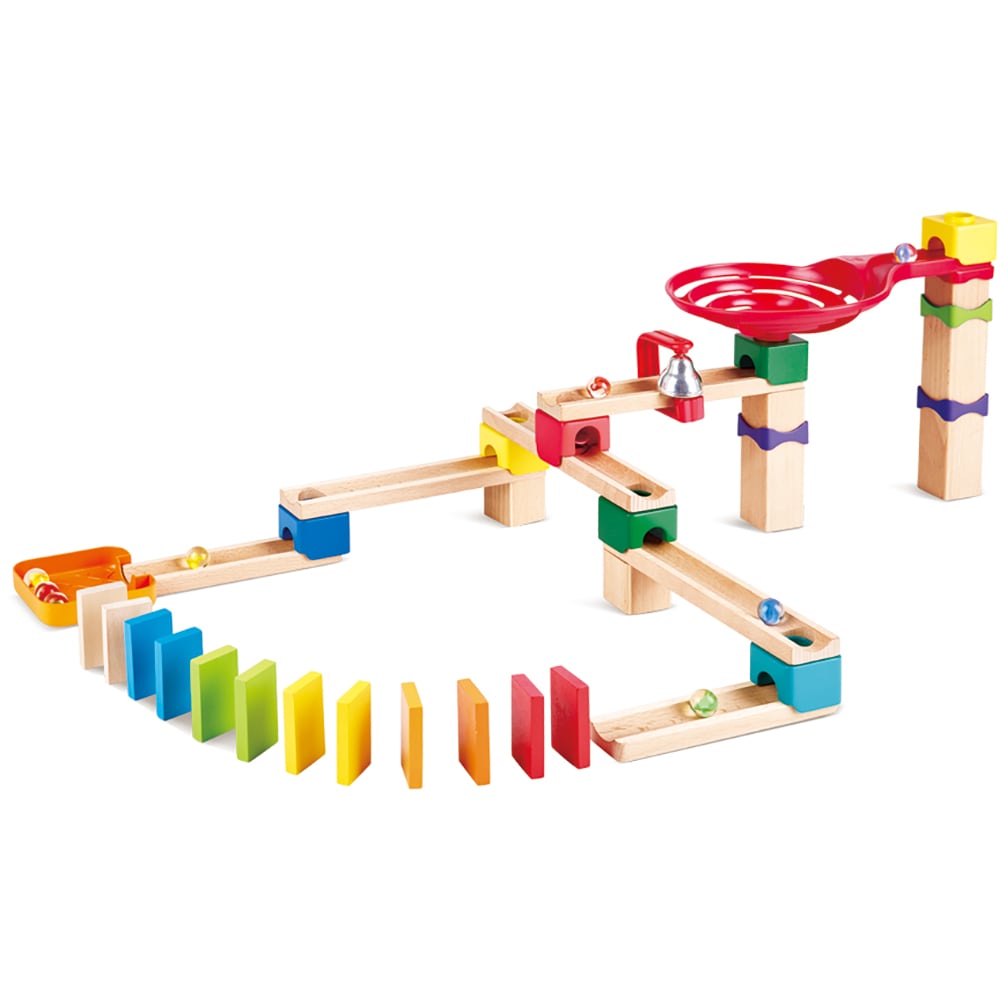 Joc logica HAPE Quadrilla cu piese de domino E1102, 3 ani+, multicolor