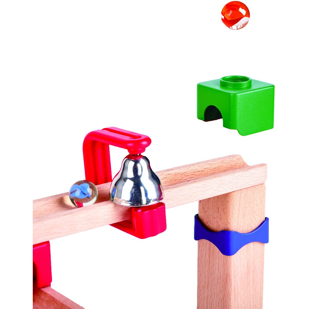 Joc logica HAPE Quadrilla cu piese de domino E1102, 3 ani+, multicolor