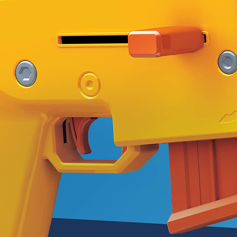 Blaster NERF Fortnite - BASR-L E7522, 8 ani+, galben-portocaliu