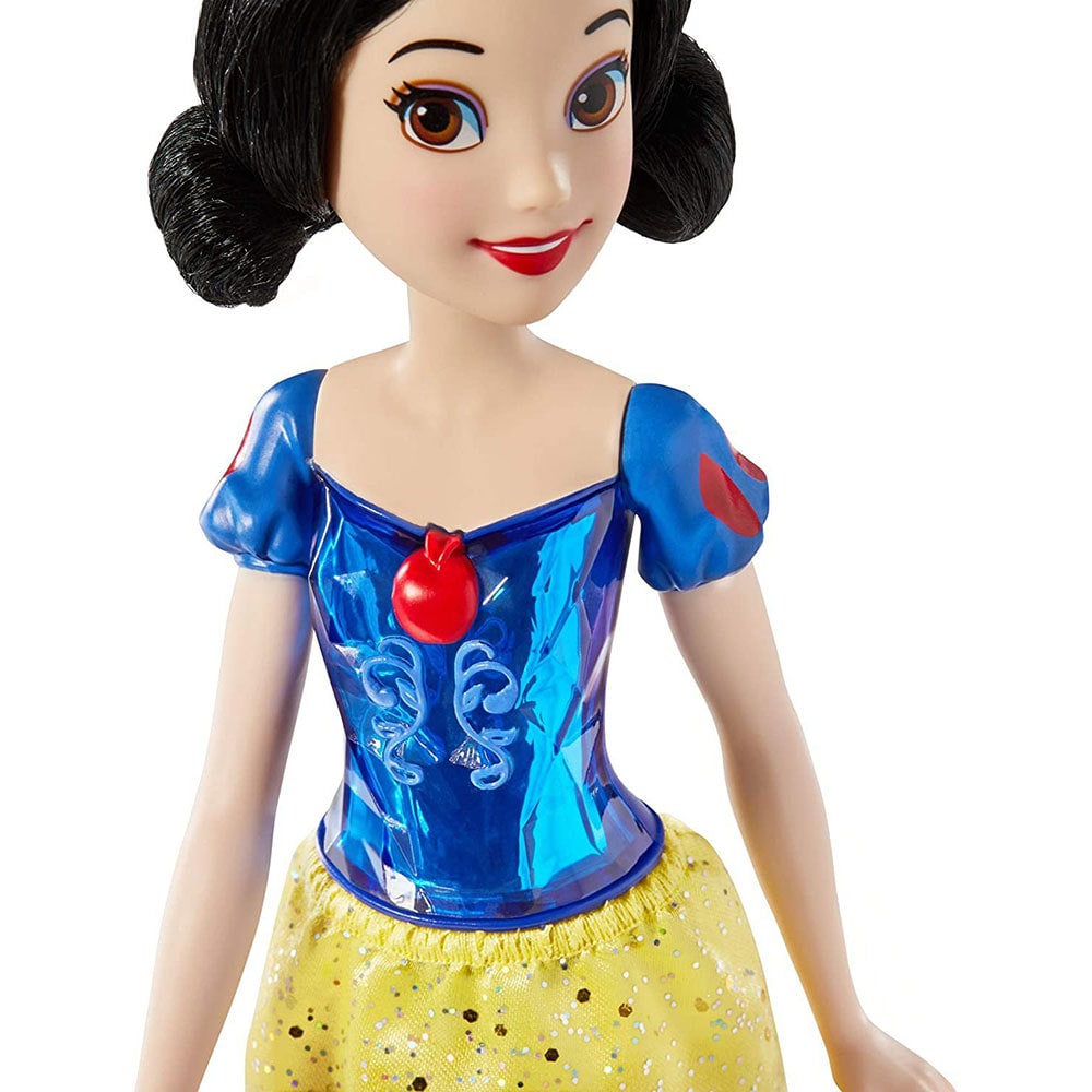 Papusa DISNEY PRINCESS Alba ca zapada F0900, 3 ani+, albastru-galben