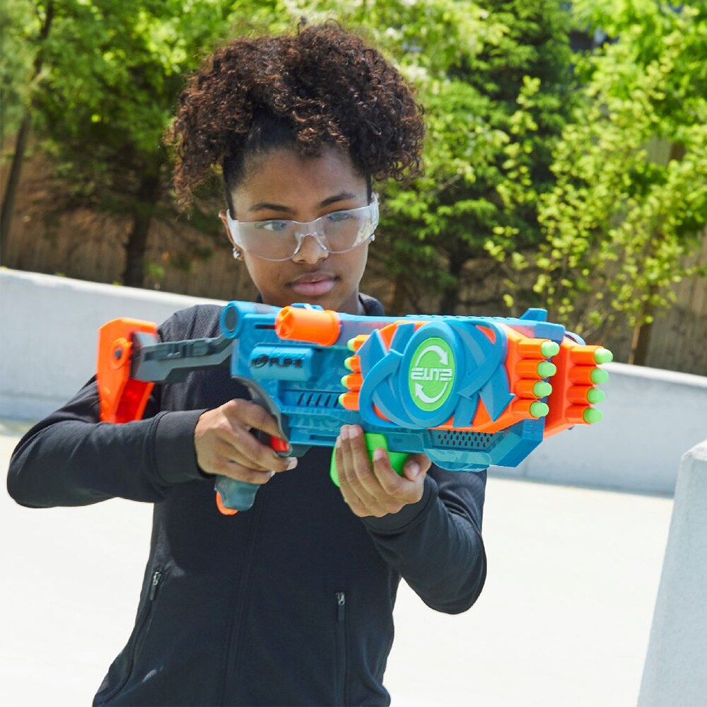 Blaster NERF Elite 2.0 - Flip 16 F2551, 8 ani+, multicolor